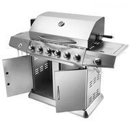 LHSR 6+1 爐頭戶外燒烤爐(銀）LHSR 6+1 burners outdoor BBQ gas grill (Silver)