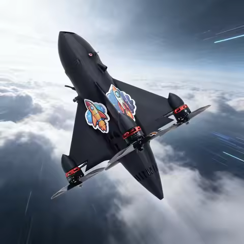 B-CUBE Rocket 5inch FPV Drone Frame Kit Carbon Fiber Racing Drone Quadcopter Freestyle INAV Beatflig