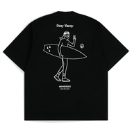 Bosgo Waveblast Oversize T-Shirt Vacay Black