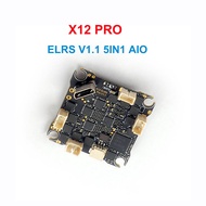 HappyModel X12 ELRS Pro V1.1 5in1 AIO Flight Controller Built-in 2.4G ELRS OPENVTX 400mW 1-2S LiPo 2