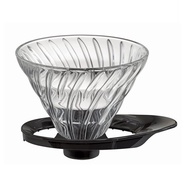 Hario Coffee Glass Dripper V60 Black 01 VDG-01 B