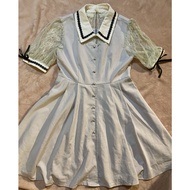 Rojita White lace Himekaji Jfashion dress thrift /preloved /2nd hand