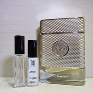 ORIGINAL Arabian Oud AMIRI Edp Decant Arabian Oud Amiri Arabian Oud Decant Amiri Decant