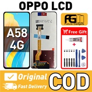 LCD OPPO A58 4G Compatible For LCD Skrin Touch Screen Replacement