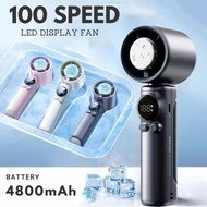 S-026 Cooling Fan 24H High Speed ​​Cooling Fan 4800mAh 199 Speed ​​Portable Fan