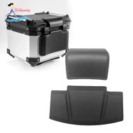 [Whweight] Motorcycle Passenger Backrest Pad Storage Box Back Cushion Durable Universal