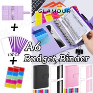 [SG] Currency Organizer Money Envelope Organizer Budget Binder A6 Binder Cash Planner Money Saving B