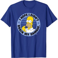 The Simpsons Homer I Hope I Didn't Brain My Damage T-Shirt – Vintage 90s Retro Men's Women's Unisex 