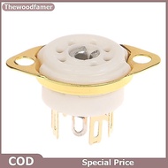 thewoodfamer 1PCS 6AQ5 EAA91 6J1 6J2 6X4 6Z4 Tube Soet Gold-plated Soet For 7Pin B7G Vaccum Tube Amp
