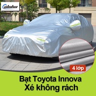[Toyota Innova] Toyota innova Car Cover - 4-Seater Silver Aluminum Car Cover To 7-Seater