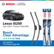 Bosch Clear Advantage U Hook Wiper Set for Lexus IS250 GSE30R (BCA22"/BCA18")
