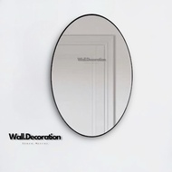 AESTHETIC OVAL MIRROR - HANGING MIRROR - WALL MIRROR - AESTHETIC MIRROR