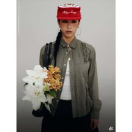 [MR.HOPE] Two Colors 6cRAyon Straw Top Corduroy Patchwork Baseball Cap