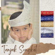 Tanjak songket kanak2 / tanjak samping songket free belt@bekong