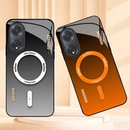 Case for OPPO RENO 8T 4G/ RENO 8T 5G – Circle Print – Anti-Scratch, Gradient Design