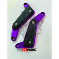 Honda H2C Engine Cover Set Purple MSX125