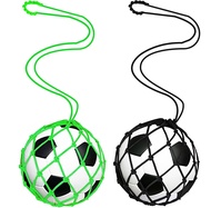 Solo Soccer Ball Net Kicker and Ideal Practice Training Aid for Kids Youth Adult Fits Ball Size 3 4 
