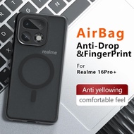 Realme 16 5G Case / 16 Pro 5G / 16 Pro+ 5G Magsafe Magic Armor Dust Proof Hole Matte Case