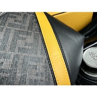 Black bag Bag Shooting Messenger Waist FEND1] [Actual Fashion [Actual FEND1]  Casual Chest