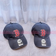 Glitter47brand MLB Boston Red Sox Clean Up Angels Retro Blue Old Hat Baseball Cap 47