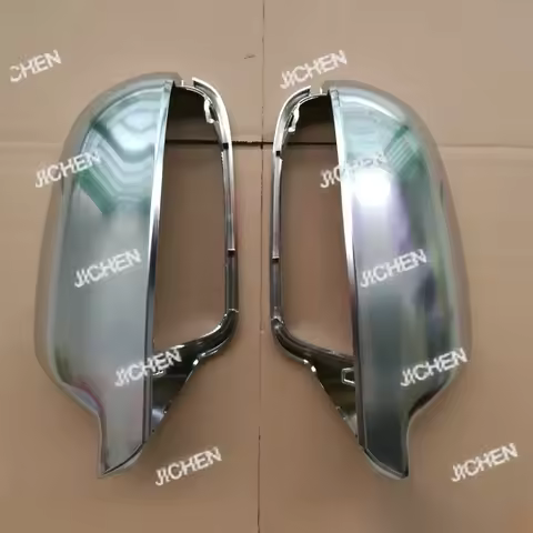 JC 2pc Silver Matte Chrome Side Wing Mirror Covers Caps for Audi A4 A5 S5 B8.5 RS4 A3 8P RS3 2012 20