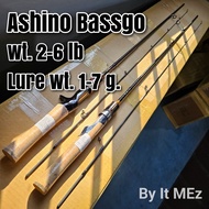 ของแท้ ราคาถูก ❗❗ คันตีเหยื่อปลอม UL Ashino Bassgo Line wt. 2-6 lb เหมาะกับงานปลาเกล็ด สปิ๋ว ช่อน กร