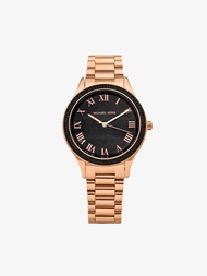 นาฬิกาข้อมือผู้หญิง Michael Kors  Blake Black Pavé Dial - Rose Gold  MK3203