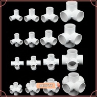 TOPBEAUTYMY Pipe Connector Pipe Fittings Stereoscopic 20mm 25mm 32mm 50mm PVC