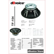 Professional Speaker Transducer 15inch Vc4inch dBvoice TF-154
