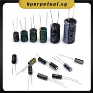 【HEPA】120Pcs 15 value 50V 1uF-2200uF Electrolytic Capacitor Assortment Kit Set