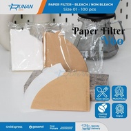 Coffee Paper Filter V60 contents 100 - Coffee Filter Paper V60 01