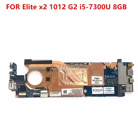 923770-601 923770-001 For HP Elite x2 1012 G2 Laptop Motherboard 6050A2863101 UMA i5-7300U 8GB RAM W