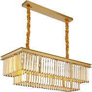 Elegant Modern Black Crystal Chandelier Pendant Light Ceiling Light Lampu LED Lampu Kristal Lampu Ch