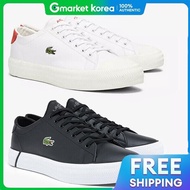 Lacoste | Gripshot รองเท้าผ้าใบ สีขาว สีดำ