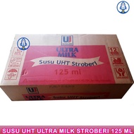 Shop-milk-milk-olas- Milk Uht Ultra Milk 125ml - Strawberry -Health-Sterile.