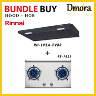 RINNAI BUNDLE BUY HOB + HOOD: RH-S95A-FVBR + RB-782S