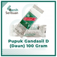 Pupuk Gandasil D 100 Gram NPK Majemuk Fase Vegetatif Pertumbuhan Daun