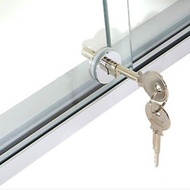 Sliding Glass Showcase Lock Cabinet Display Drawer Case Push Door Ratchet All Keyed Alike
