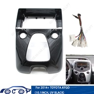 10.1 Inch Android Player frame 2DIN Head Car Radio Dash Frame Panel For 2014+ TOYOTA AYGO