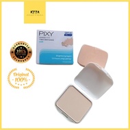 bedak refil pixy whitening two way cake perfect fit - natural beige