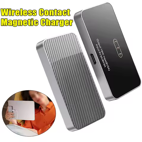 18W Fast Charging Smart Connector Charger Aluminum Alloy Wireless Contact Magnetic Charger for iPad 