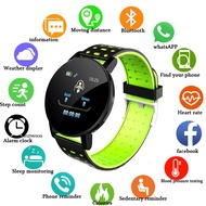 2022 New 119Plus Smart Watch Men Blood Pressure Smartwatch Women Watch Sport Tracker WhatsApp For Android Ios PK 116 D13 M4