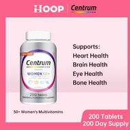 Centrum Silver Multivitamin for Women 50+ with Vitamin D3 B Vitamins and ZincCalcium-275 Tablets