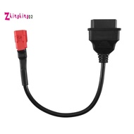 6 To 16 Pin Motorcycle OBD Adaptors OBD2 Diagnostic Cable Extension Connectors for