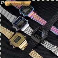 Pengeluar Termurah / Kilang Terus 【Ready Stock】G-STEEL STANDARD A168WEGB-1B / A168WA Digital Watch |