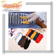 G48 Plain Socks 6 Stripes Unisex Fashion Women Men Socks
