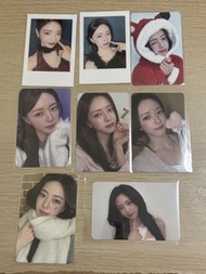 itzy小卡特典pob，yuna，lia，yeji，ryujin