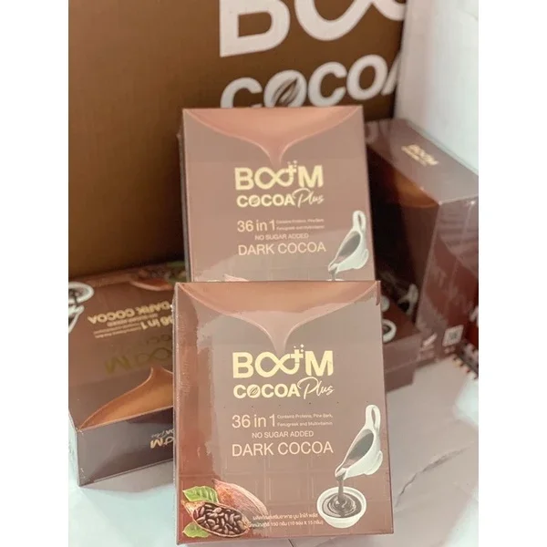 Boom Cocoa Plus [โกโก้แท้ 100%] เกรดพรีเมี่ยม ได้รั