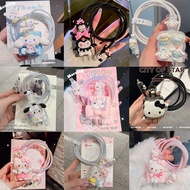 New Hello Kitty Charger Data Cable Case Protector DIY High Quality Winding Kit Compatible for Apple 