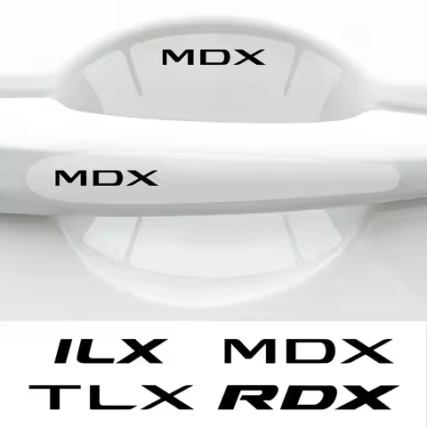 Transparent Car Exterior Door Handle Bowl Stickers Scratch Resistant Cover Protection Accessories Fo